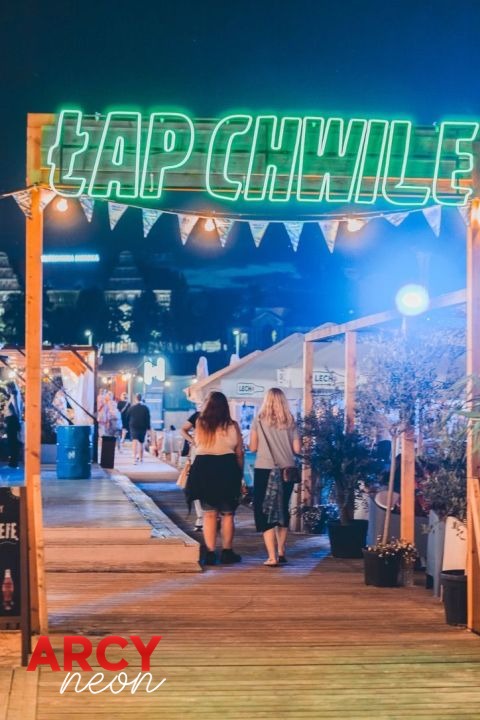 LapChwile neon zielony